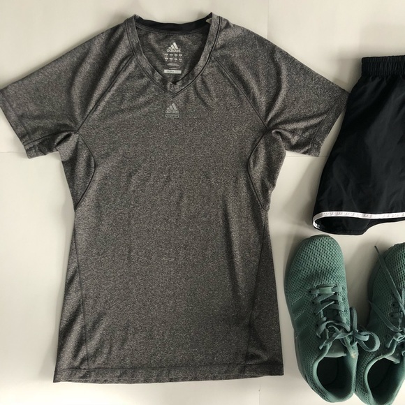 adidas Tops - Grey Adidas Tee